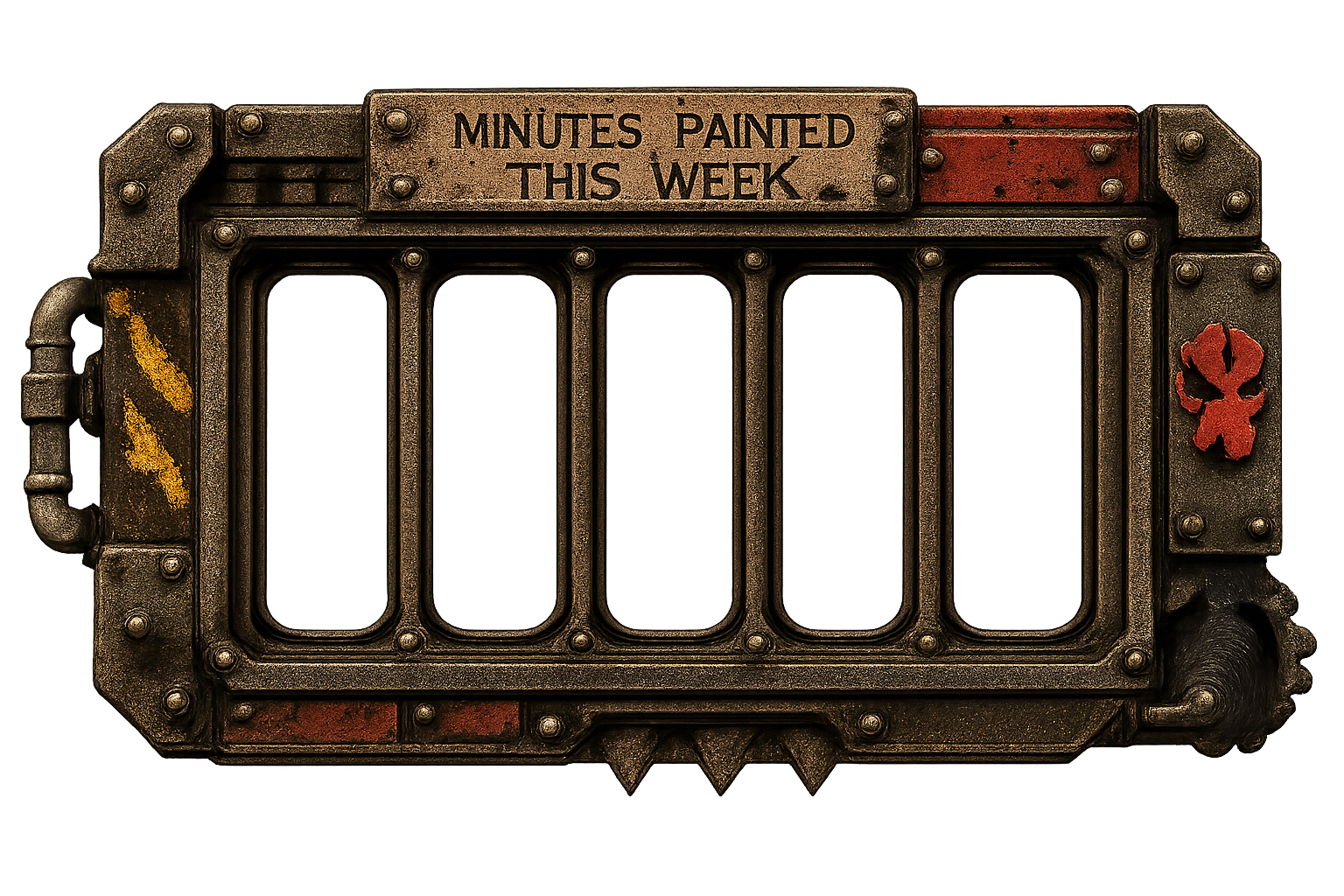 Minutes painted this week